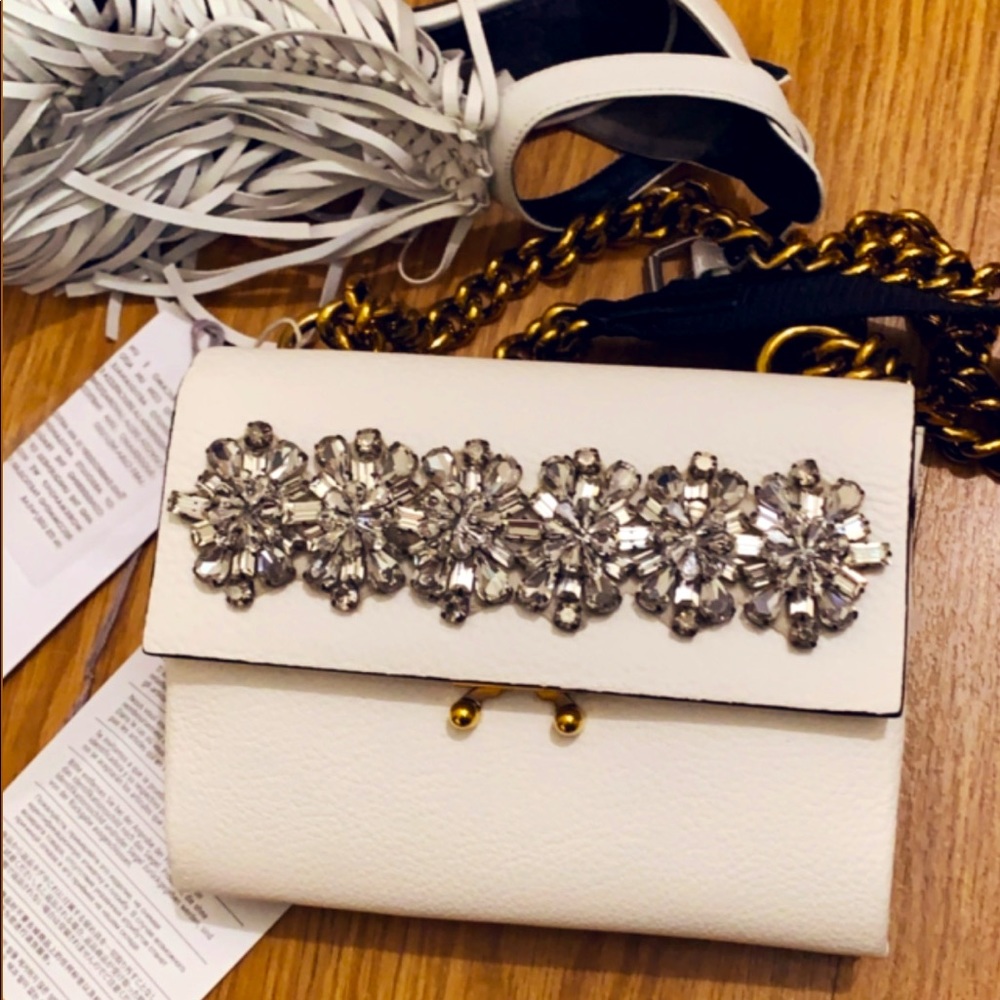 Marni Runway Bandoleer Crossbody Bag
